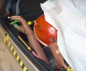 2013 Scion iQ IIHS Frontal Impact Crash Test Picture